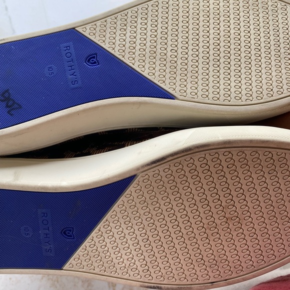 Rothy's Women's high top slip on sneaker Wildcat Leopard size 10.5 - Picture 7 of 8